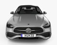 Mercedes-Benz C级 AMG-line 轿车 2024 3D模型 正面图
