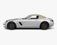 Mercedes-Benz SLSクラス ロードスター 2014 3Dモデル side view