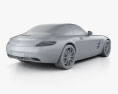 Mercedes-Benz SLS级 雙座敞篷車 2014 3D模型