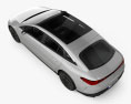 Mercedes-Benz EQS AMG-Line 2024 3D模型 顶视图