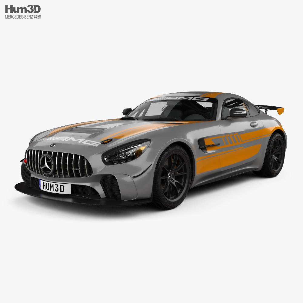 Mercedes-Benz AMG GT4 2021 3D model