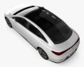 Mercedes-Benz EQE Electric Art Line 2018 Modelo 3D vista superior