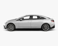 Mercedes-Benz EQE AMG Line Edition 1 2024 3D-Modell Seitenansicht