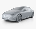 Mercedes-Benz EQE AMG Line Edition 1 2024 3D模型 clay render