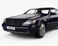 Mercedes-Benz CL 클래스 1998 3D 모델 