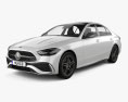 Mercedes-Benz C-класс e AMG-line 2023 3D модель