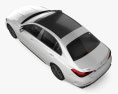 Mercedes-Benz C-Klasse e AMG-line 2023 3D-Modell Draufsicht