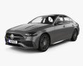 Mercedes-Benz C 클래스 L AMG-line 2024 3D 모델 