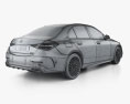 Mercedes-Benz Cクラス L AMG-line 2024 3Dモデル