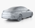 Mercedes-Benz C 클래스 L AMG-line 2024 3D 모델 