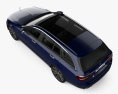 Mercedes-Benz Clase E estate de 2023 Modelo 3D vista superior