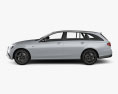 Mercedes-Benz E-Klasse estate de AMG Line 2023 3D-Modell Seitenansicht
