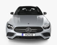 Mercedes-Benz E-Klasse estate de AMG Line 2023 3D-Modell Vorderansicht