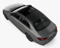 Mercedes-Benz E级 轿车 AMG 2023 3D模型 顶视图