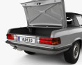 Mercedes-Benz SL-Klasse Cabriolet mit Innenraum 1977 3D-Modell
