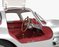 Mercedes-Benz SLR 300 Uhlenhaut Coupe 인테리어 가 있는 1958 3D 모델 