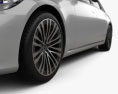 Mercedes-Benz S-клас LWB з детальним інтер'єром 2024 3D модель