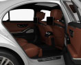Mercedes-Benz Clase S LWB con interior 2024 Modelo 3D