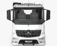 Mercedes-Benz Actros Classic Space M-cab Chassis Truck 2-axle 2022 3d model front view