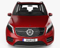 Mercedes-Benz V级 AMG Line 2022 3D模型 正面图
