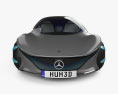 Mercedes-Benz Vision AVTR with HQ interior 2020 3d model front view