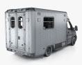 Mercedes-Benz Sprinter Ambulancia con interior 2014 Modelo 3D