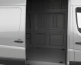 Mercedes-Benz Sprinter Panel Van SWB SHR with HQ interior 2016 3d model