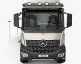 Mercedes-Benz Arocs Nomadism Navigator F II with HQ interior 2024 3D 모델  front view