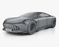 Mercedes-Benz Vision AMG 2022 3d model wire render