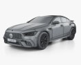 Mercedes-Benz AMG GT 63 S E Performance edition 4-door coupe 2019 3d model wire render