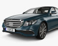 Mercedes-Benz Eクラス セダン Exclusive line インテリアと 2019 3Dモデル