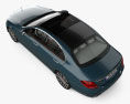 Mercedes-Benz E 클래스 세단 Exclusive line 인테리어 가 있는 2019 3D 모델  top view