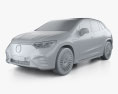 Mercedes-Benz EQE SUV AMG Line 2024 3D-Modell clay render