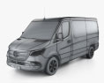 Mercedes-Benz Sprinter Panel Van L2H1 2019 3d model wire render