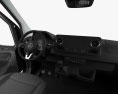 Mercedes-Benz Sprinter Panel Van L2H3 with HQ interior 2019 3d model dashboard