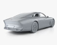 Mercedes-Benz Vision EQXX con interior 2024 Modelo 3D