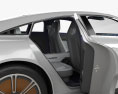 Mercedes-Benz Vision EQXX с детальным интерьером 2024 3D модель
