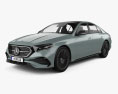 Mercedes-Benz E 클래스 세단 AMG Line 2024 3D 모델 