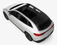 Mercedes-Benz EQE SUV AMG 인테리어 가 있는 2023 3D 모델  top view