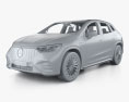 Mercedes-Benz EQE SUV AMG 인테리어 가 있는 2023 3D 모델  clay render