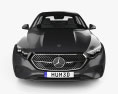 Mercedes-Benz E-class sedan e Avantgarde Line 2024 3d model front view