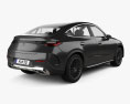 Mercedes-Benz GLC-class coupe AMG Line 2024 3d model back view