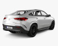 Mercedes-Benz GLE-class coupe AMG 2024 3d model back view