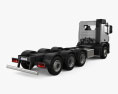 Mercedes-Benz Arocs M-Classic Cab Chassis Truck 4-axle 2021 3d model back view