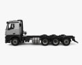 Mercedes-Benz Arocs M-Classic Cab Chassis Truck 4-axle 2021 3d model side view