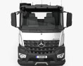 Mercedes-Benz Arocs M-Classic Cab 底盘驾驶室卡车 4轴 2021 3D模型 正面图