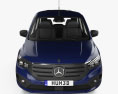 Mercedes-Benz EQT 2024 3D模型 正面图