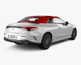 Mercedes-Benz CLE-class cabriolet AMG Line 2024 3D 모델  back view