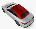 Mercedes-Benz CLE-class cabriolet AMG Line 2024 3D-Modell Draufsicht