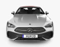 Mercedes-Benz CLE-class cabriolet AMG Line 2024 3D-Modell Vorderansicht